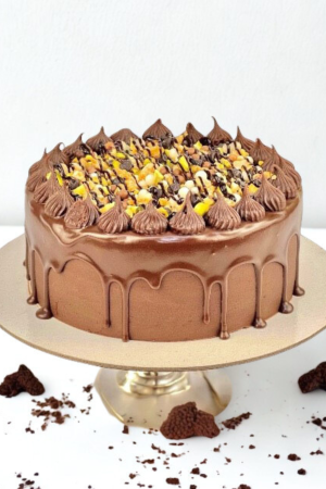 Premium Butterscotch Crunch Cake