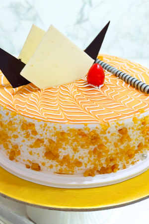 Butterscotch Crunch Cake