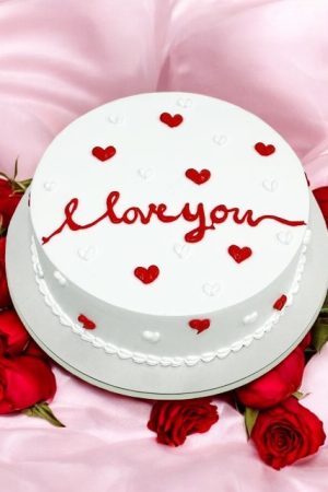 “I Love You” Cake
