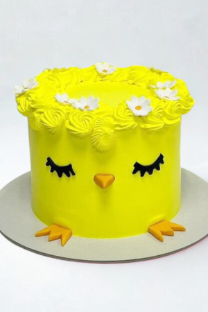 Kids Yellow Theme Cake